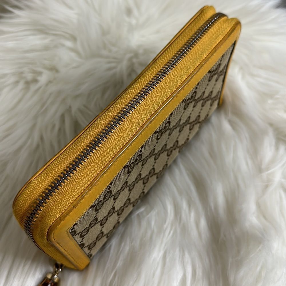 💯Authentic Gucci Zipped Long Wallet🍀 - Picture 3 of 16